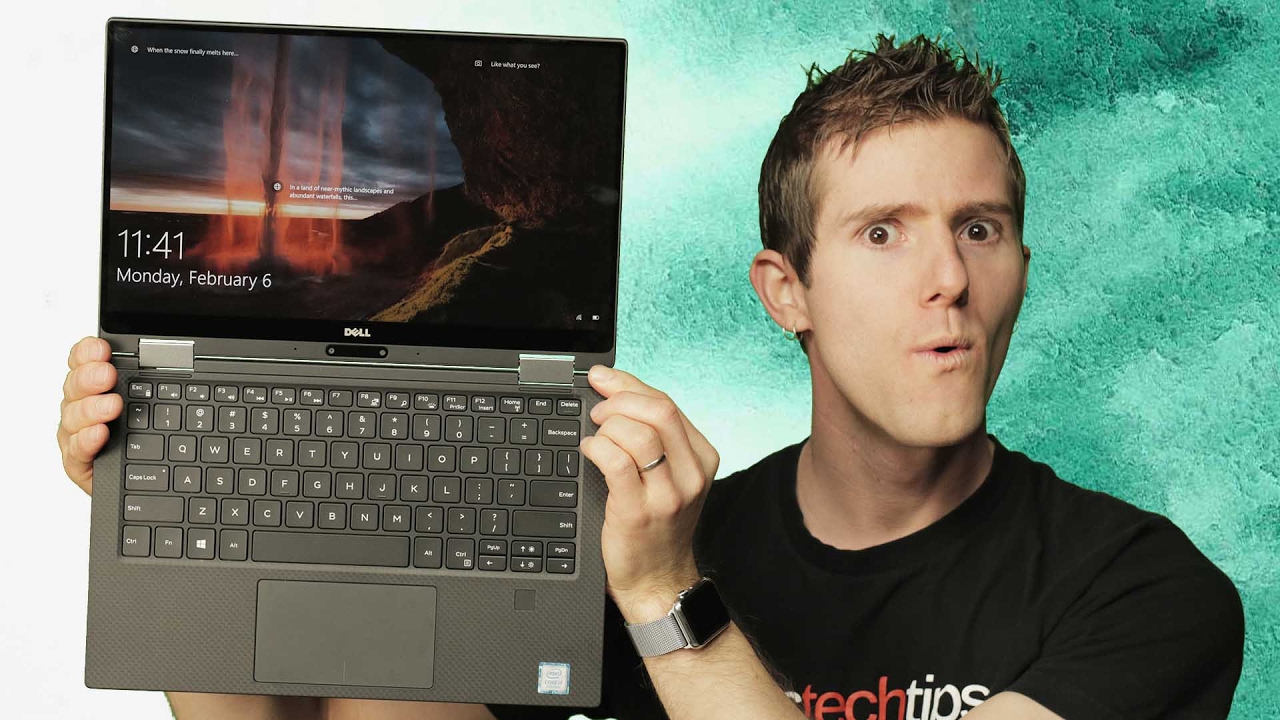Dell’s Carbon Fiber Convertible - XPS 13 2-in-1 (2017)