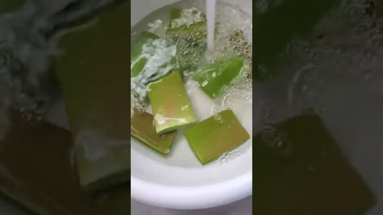 gel Aloe Vera / koman mwen prepare gel lalwa pou boukle chevem