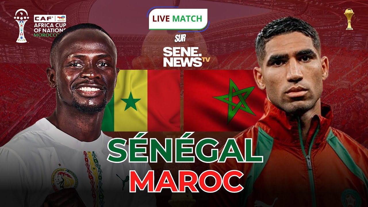 DIRECT : SÉNÉGAL 🇸🇳 vs MAROC 🇲🇦 EN DIRECT LIVE COMMENTÉ, FINALE DE LA CAN 2025