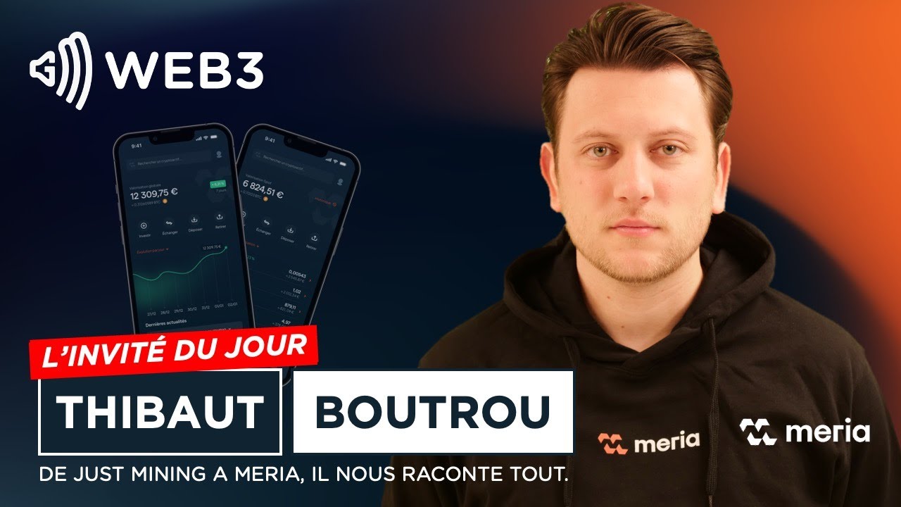 Live : Thibaut Boutrou de Meria et Martino Bettucci de IA-Web3 dans GM Web3