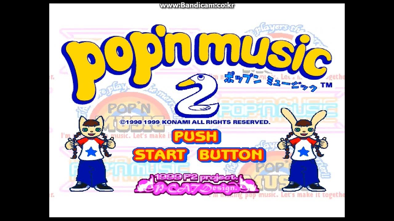 [POP'N MUSIC CS2] TITLE + DEMO