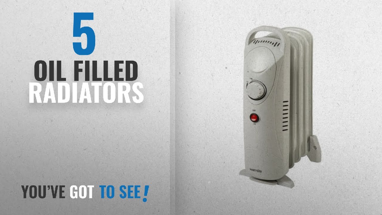 Top 10 Oil Filled Radiators [2018]: Warmlite WL43002Y Oil Filled Radiator, 650 W