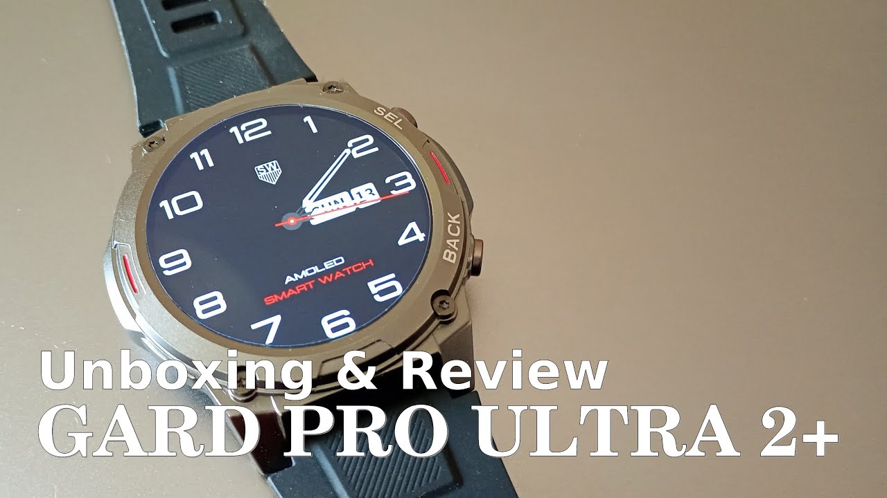 Gard PRO Ultra 2+ Smartwatch - Unboxing en Review