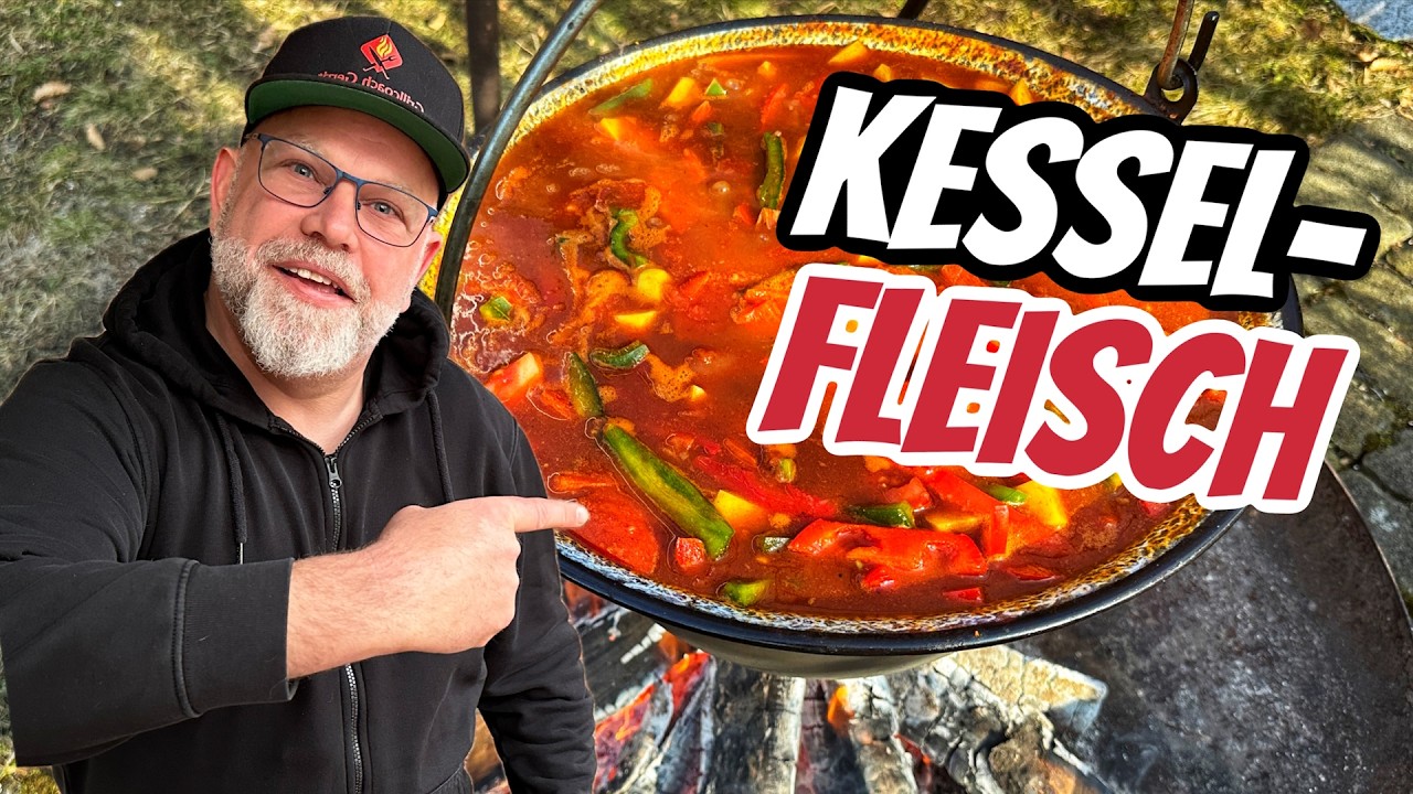 Kesselfleisch vom Rind wie in Ungarn | Feuer & Geschmacksexplosion!