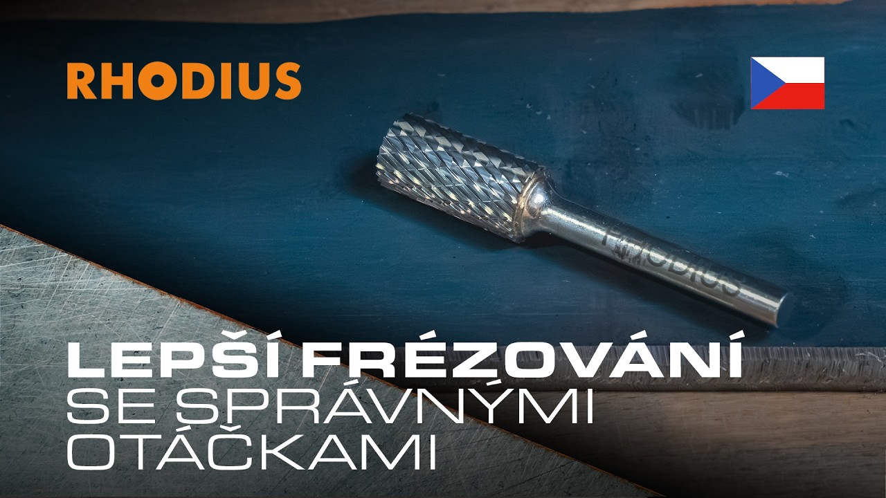 Lepší frézování se správnými otáčkami