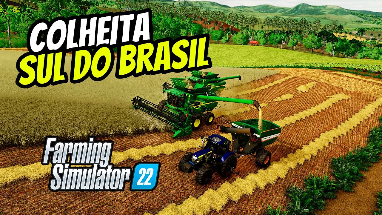 AO VIVO | COLHEITA DE TRIGO com APOIADORES | FARMING SIMULATOR 22 #farming #fs22