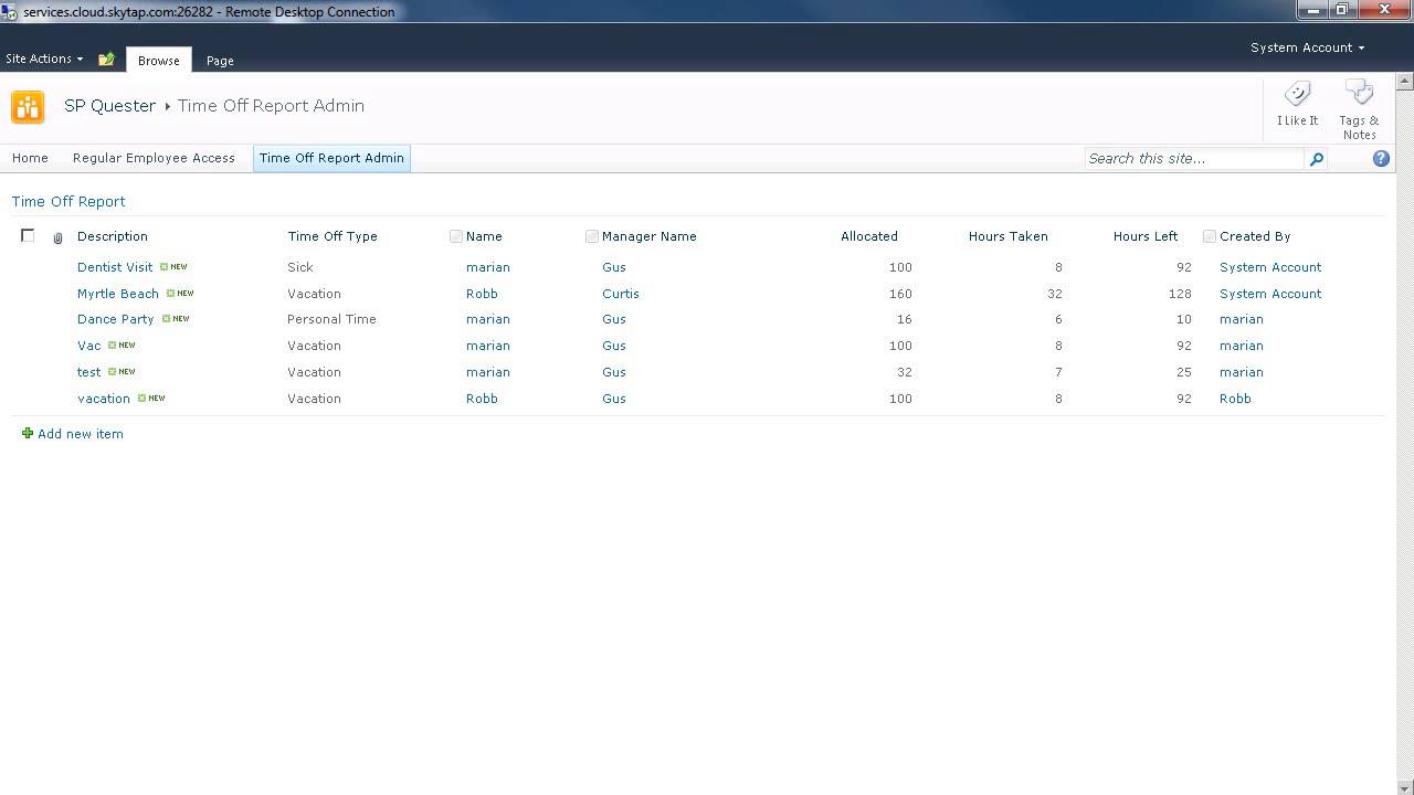 Setting Up Permissions on a SharePoint List View.wmv