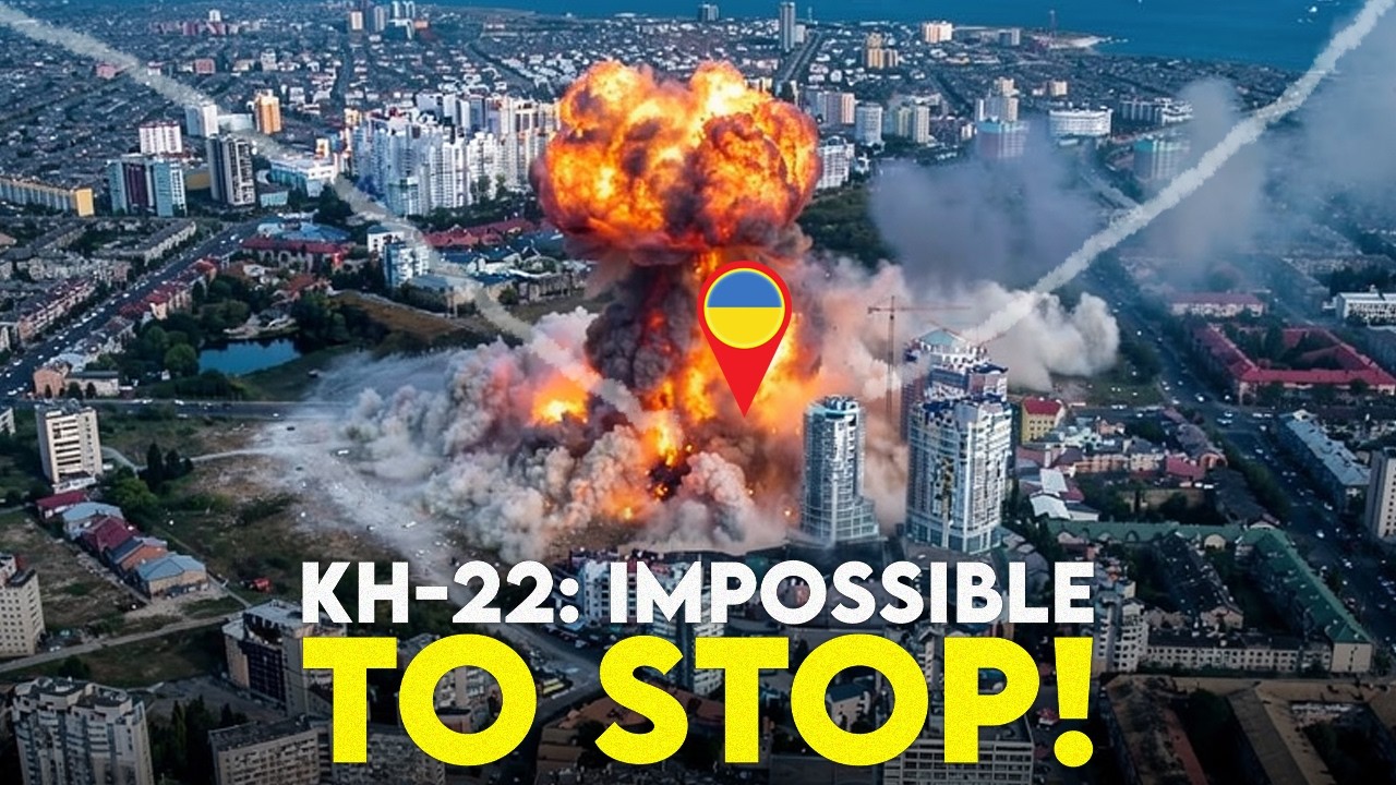 Russia Launches First-Ever Kh-22 Cruise Missile Strike on Kyiv!