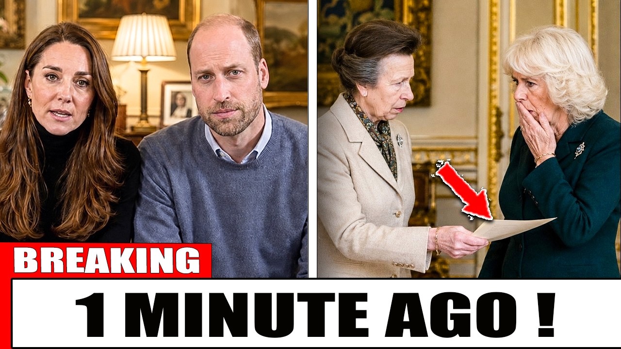 BREAKING! William & Catherine ISSUE Major Statement on Camilla&mdash;Anne&rsquo;s SECRET Support REVEALED