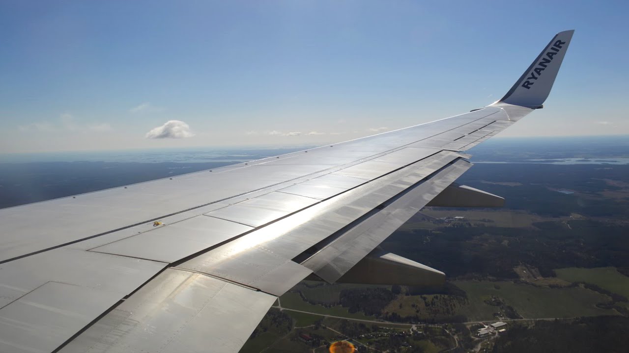 Ryanair FR52 London Stansted (STN) - Stockholm Skavsta (NYO) Boeing 737-800 EI-EKK *FULL FLIGHT*