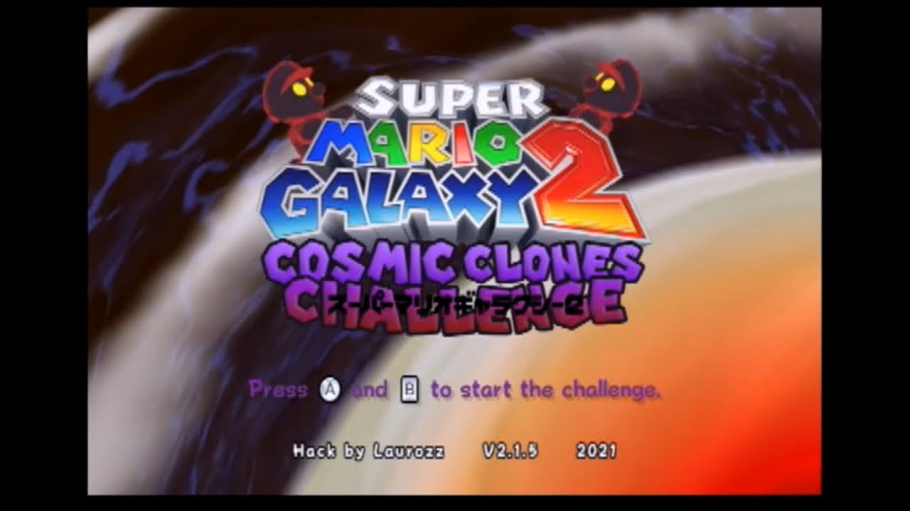 全てのステージでマネックが大量発生するmodに挑戦!(SMG2 Cosmic Clones Challenge P1)