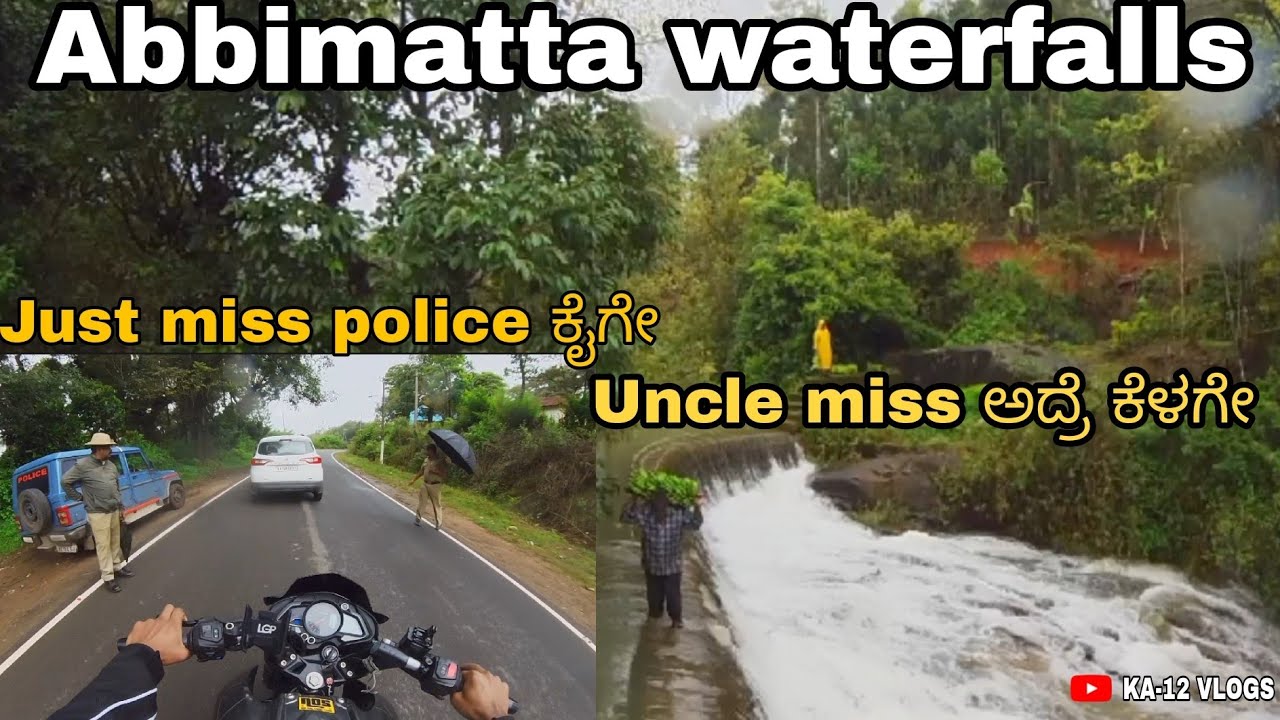 Abbimatta Waterfalls(ಅಬ್ಬಿಮಟ್ಟ ಜಲಪಾತ)|| Hidden Waterfall At Somwarpet || Unexpected Ride || MOTOVLOG