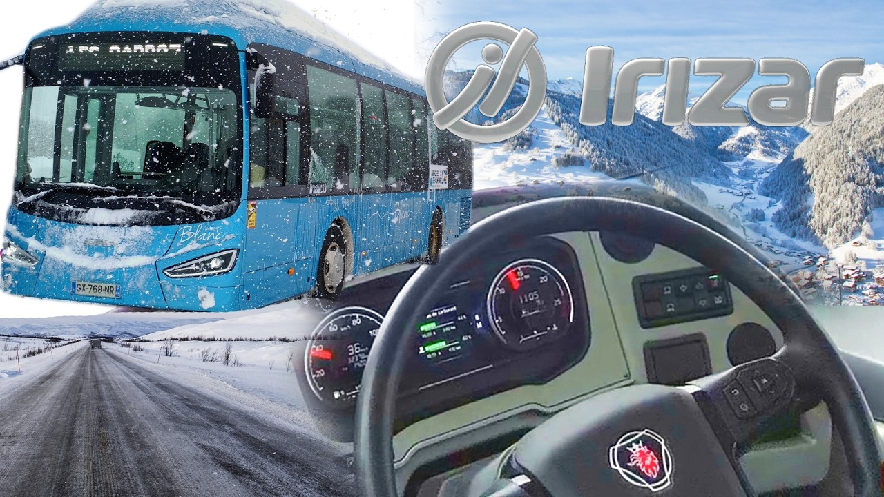 SCANIA IRIZAR i3 | POV Drive (Snow Road)