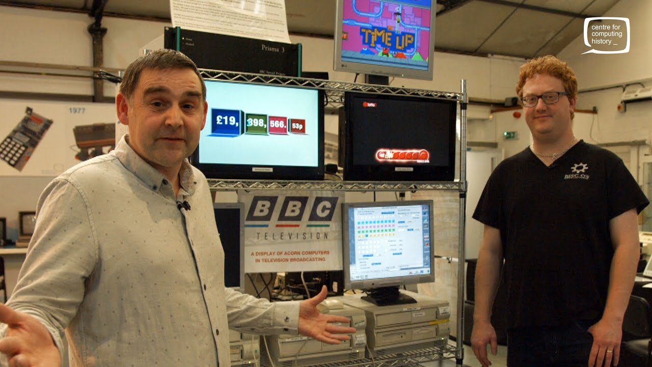How Graphics were Created for BBC TV Programmes in the 90s