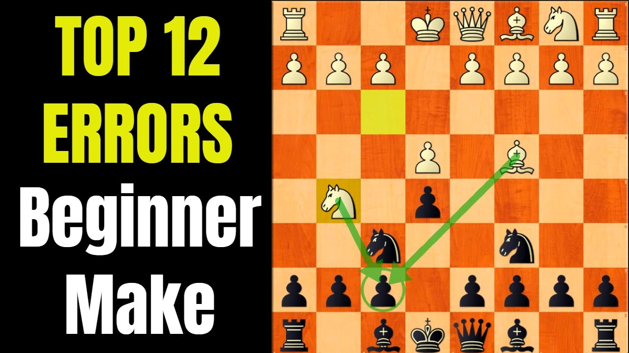 12 Positional Chess Mistakes Every Beginner NEEDS TO KNOW