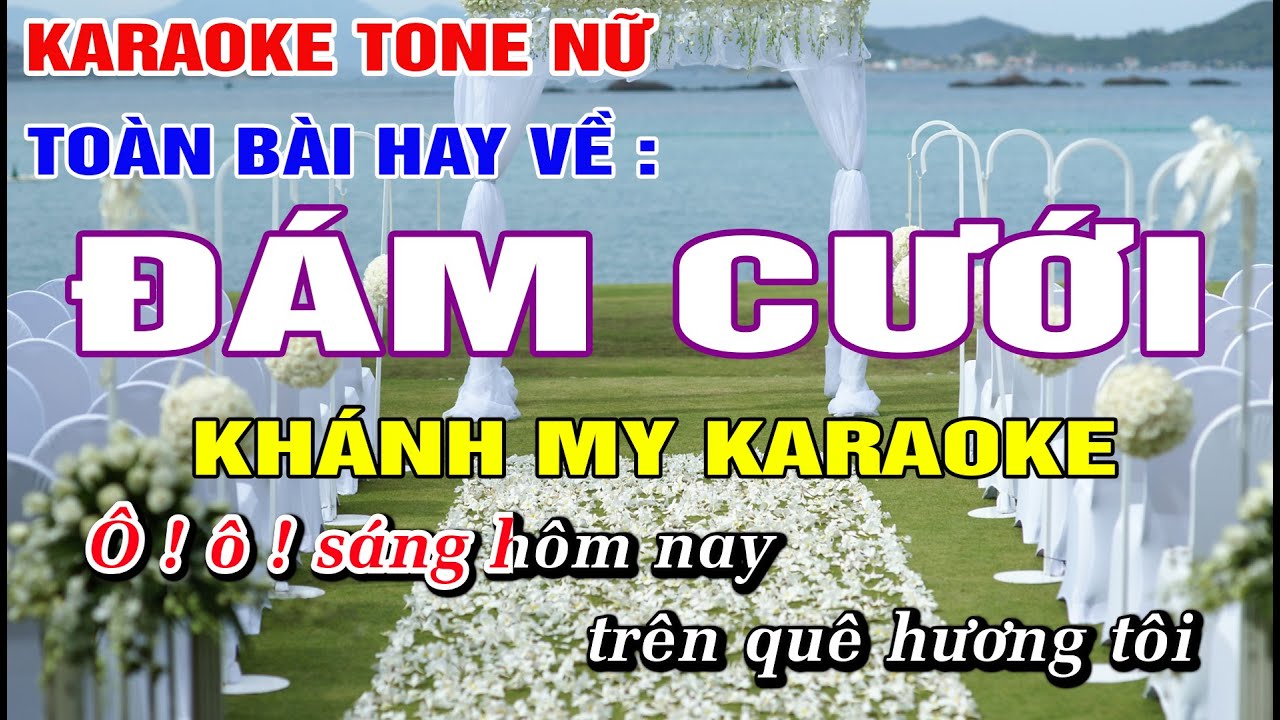 Nhạc Sống Đám Cưới Karaoke Giọng Nữ - Hát Được Nhạc Này Thì Không Lo Ế