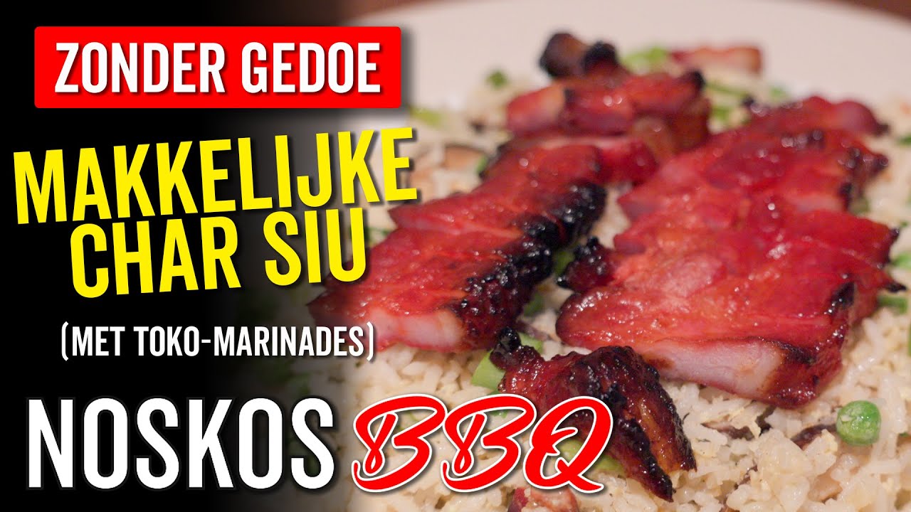 Makkelijke char siu zonder gedoe (met toko-marinades)