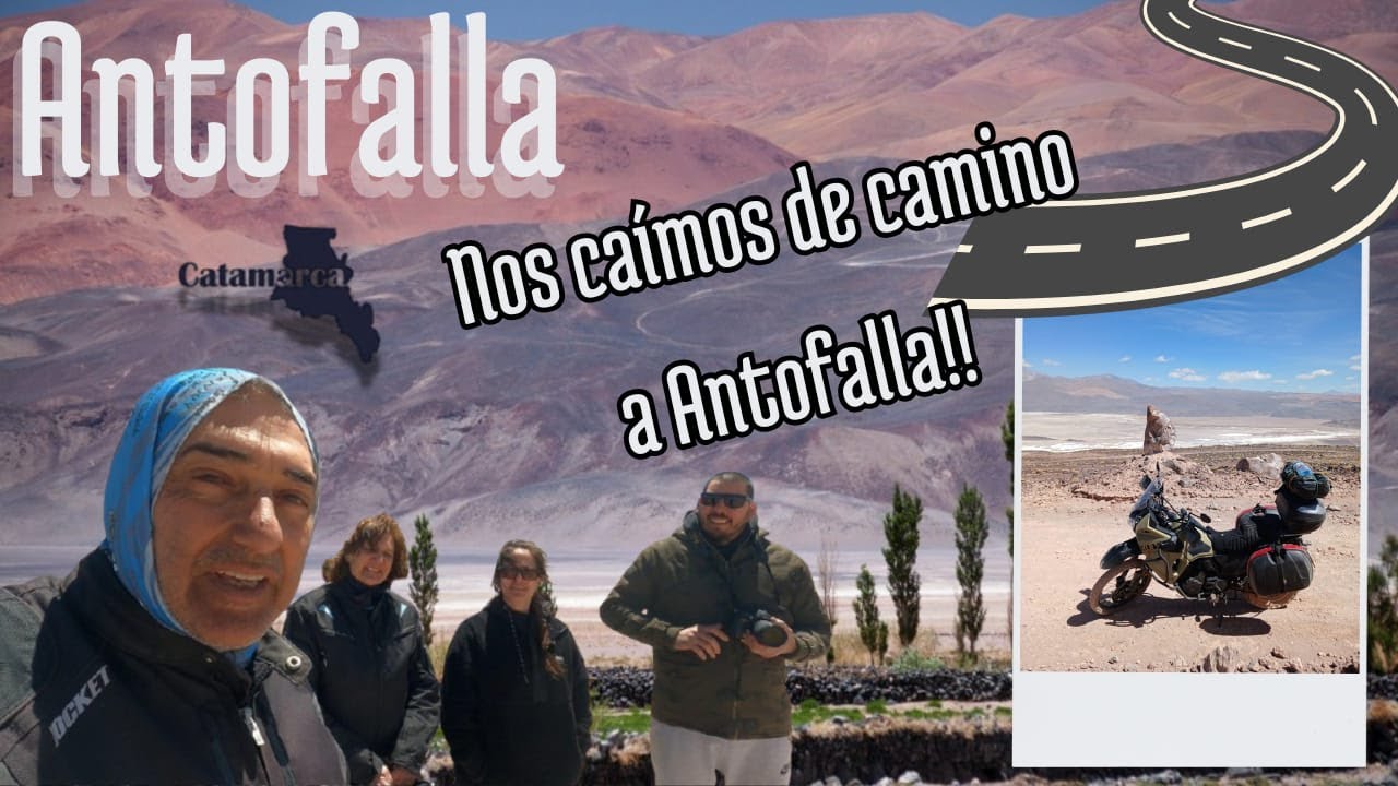 Viajamos en moto de Antofagasta de la Sierra al Salar de Antofalla