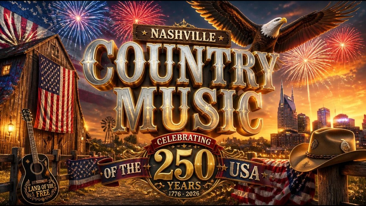 Patriotic Country Music Playlist | Fourth of July USA & 250th Anniversary Songs