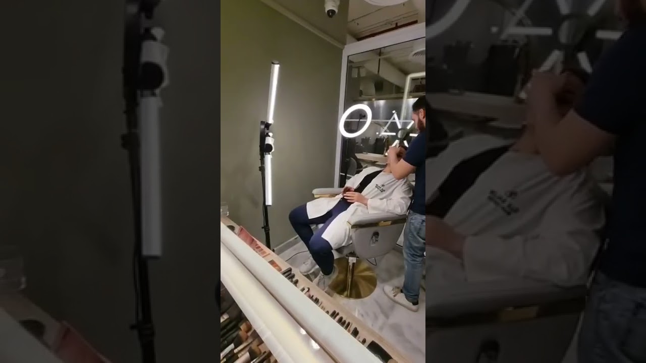 شوف كواليس تغيير البيج ياسمين مع الكوافير