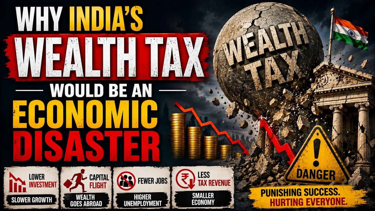 Why Wealth Tax in India Would Be an Economic Disaster