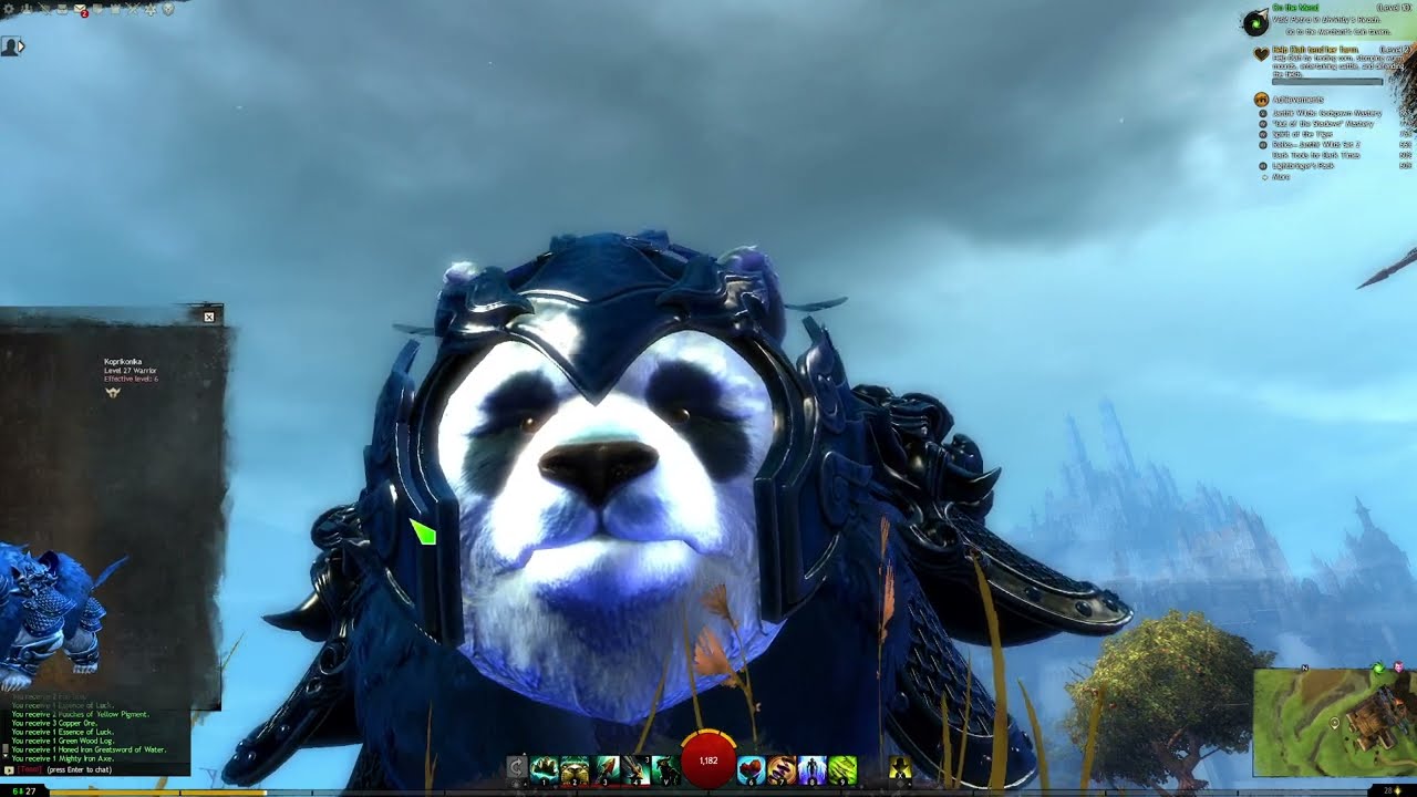 Guild Wars 2 - Panda Warclaw skin
