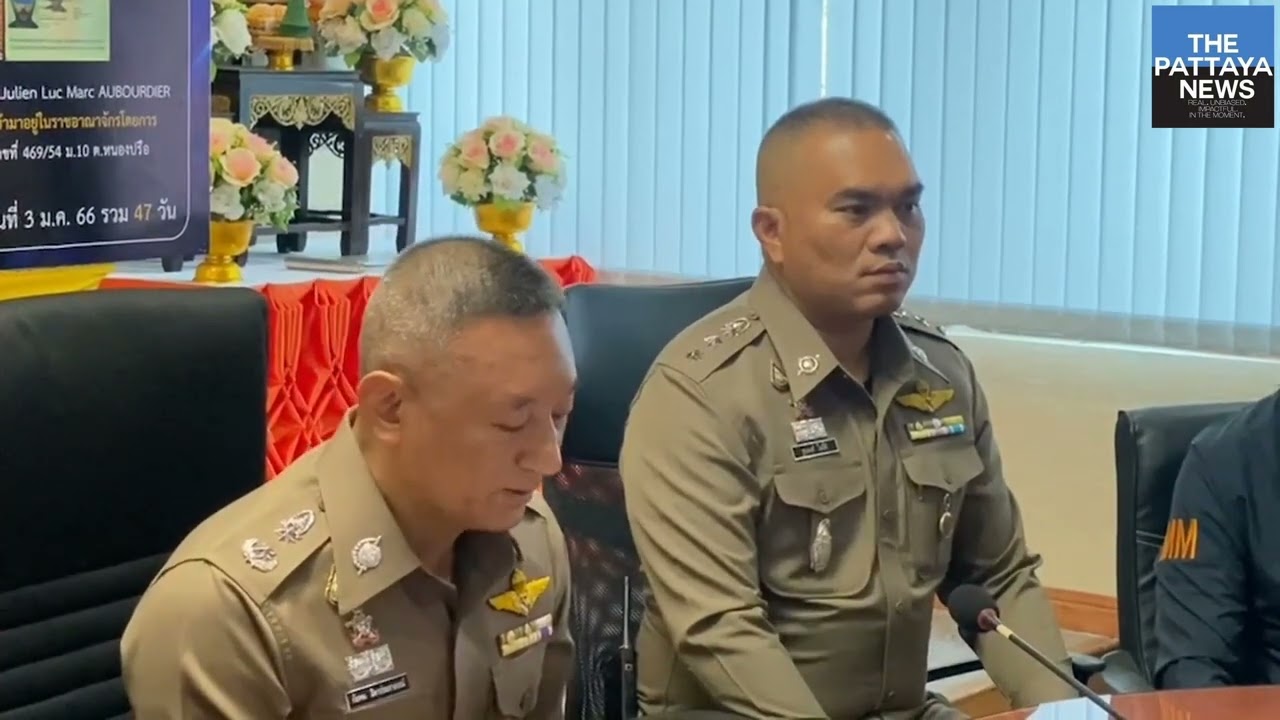 Pattaya police arrest overstaying French man wanted for alleged fraud in his home country.
