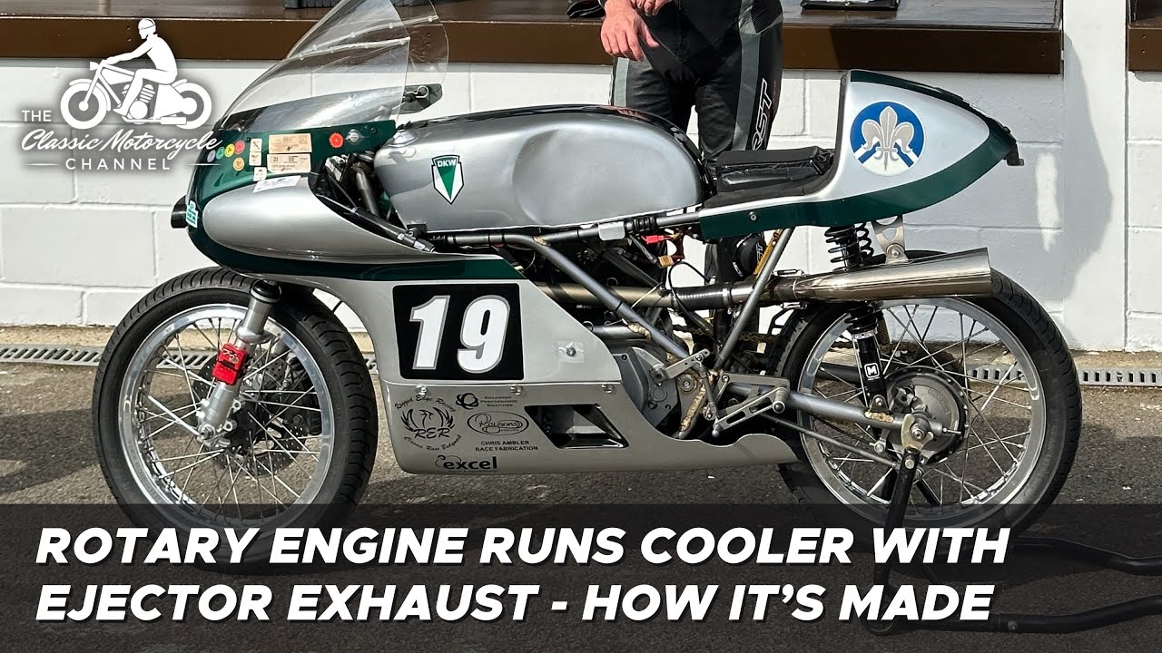 One-Off Rotary Engined DKW Race Bike with Custom Ejector Exhaust
