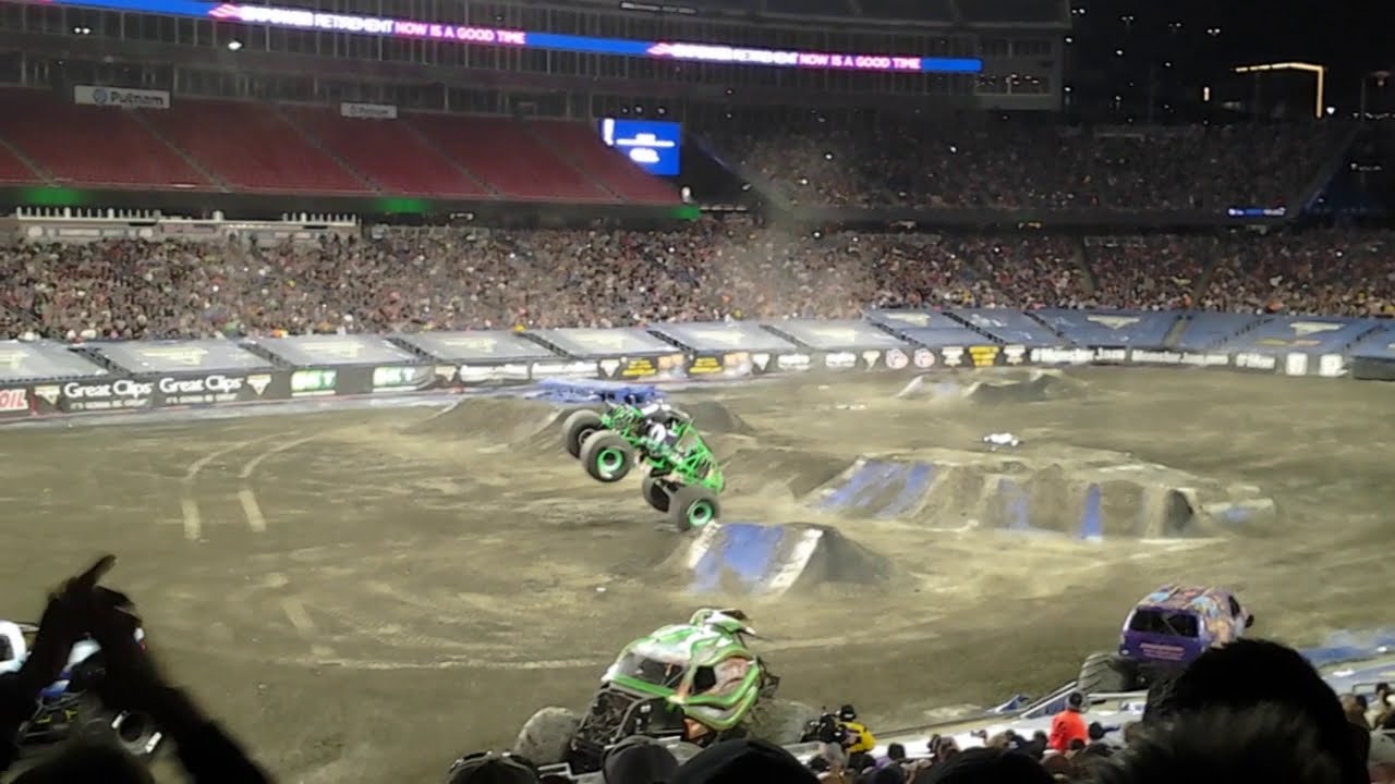 Monster Jam Gillette Stadium 2019 Pt. 4