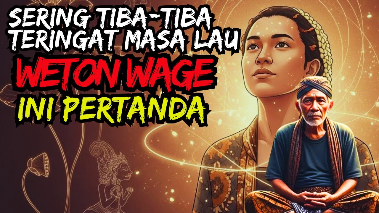 SALAM RAHAYU !!! WETON WAGE KALO KAMU SERING ALAMI INI ITUBADALAH PERTANDA..