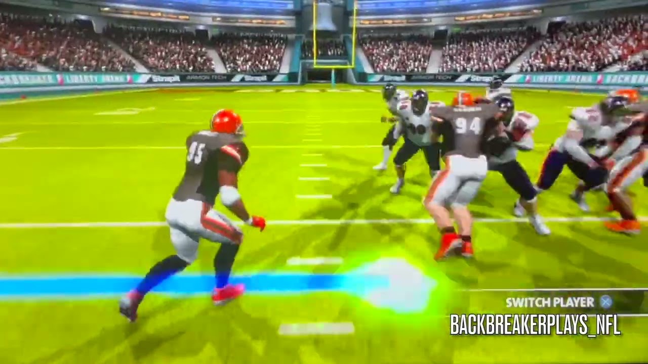 I LOVE THIS PHYSICS ENGINE!!! TOUCHDOWN JUDKINS!!!  | Backbreaker Season Mode Clips