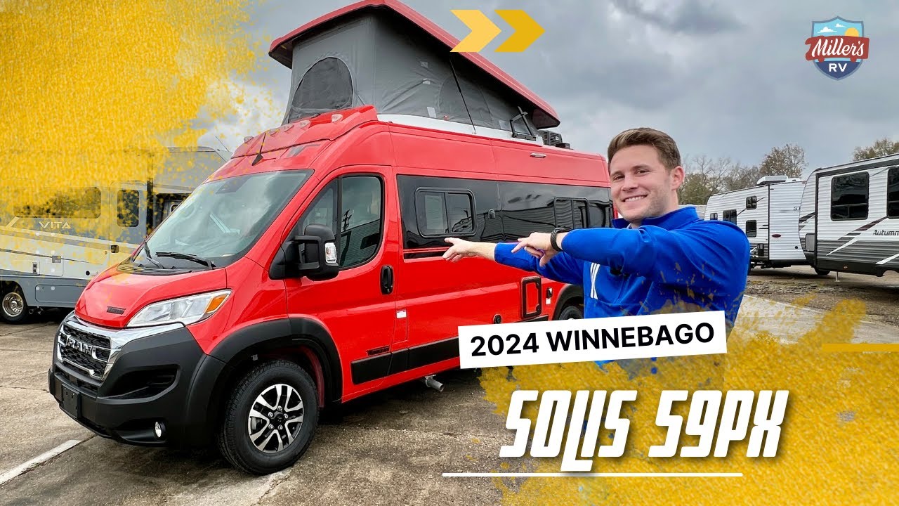 FINALLY UNVEILED: The 2024 Winnebago Solis 59PX - The BEST POP-TOP CAMPER VAN!!