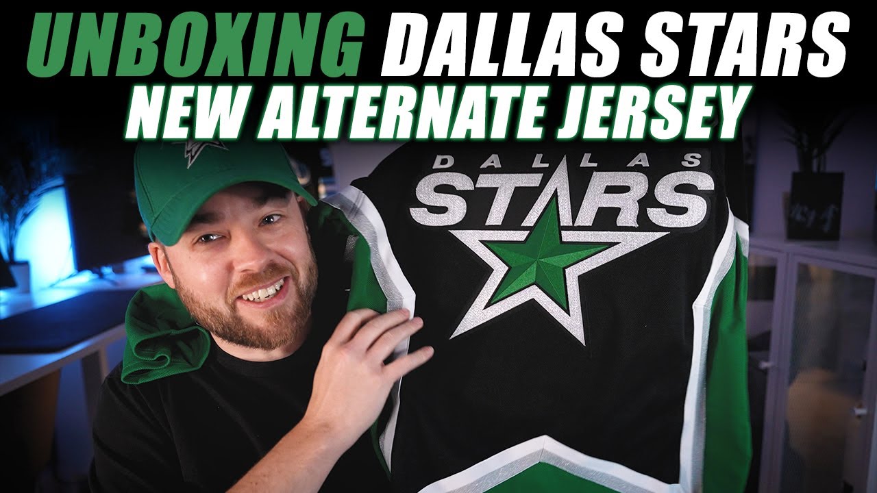 Распаковка новой альтернативной формы команды NHL Dallas Stars! Ура!