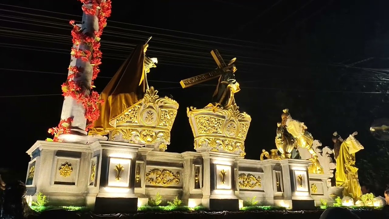Procesión Réplicas Jesús Nazareno y Virgen de Dolores Santa Ana 2,026
