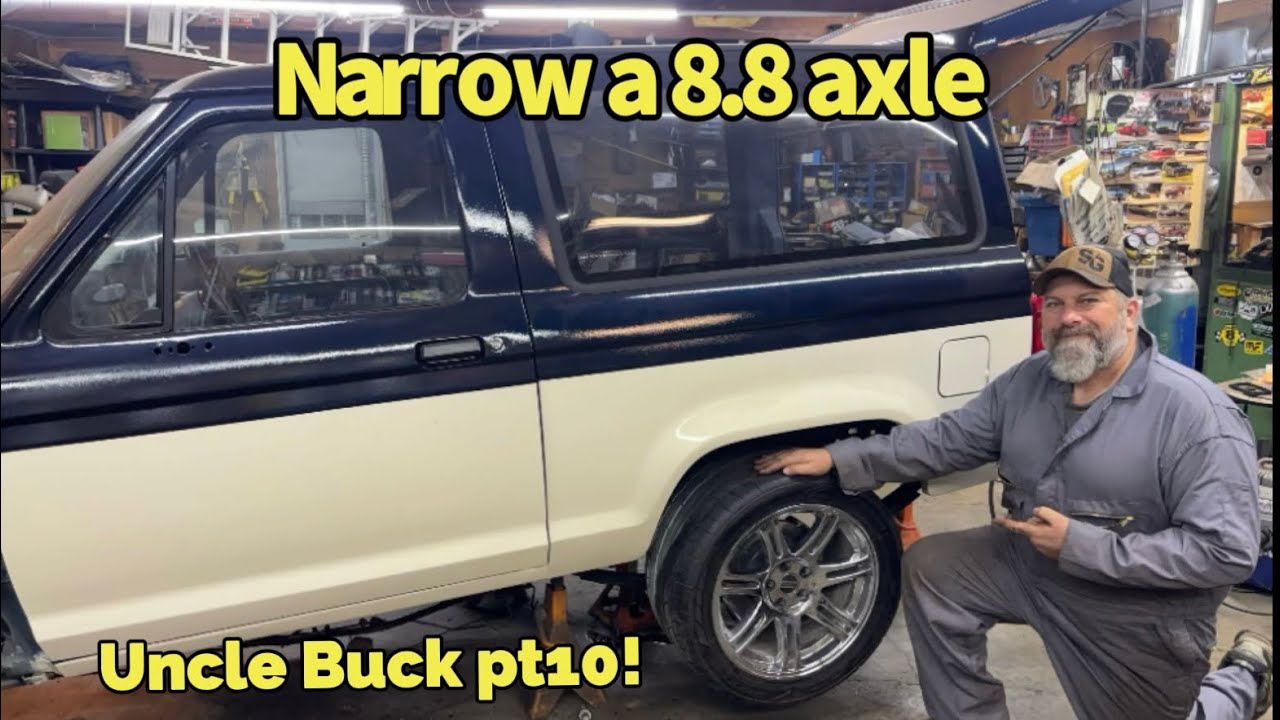 Изготовление зауженной оси 8.8 для Bronco II