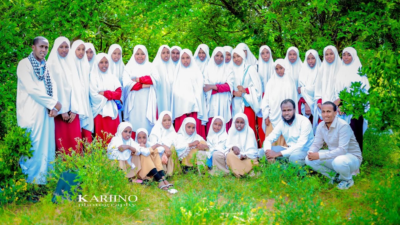 Ardayda fasalka 7aad ee dugsiga Saami Primary,