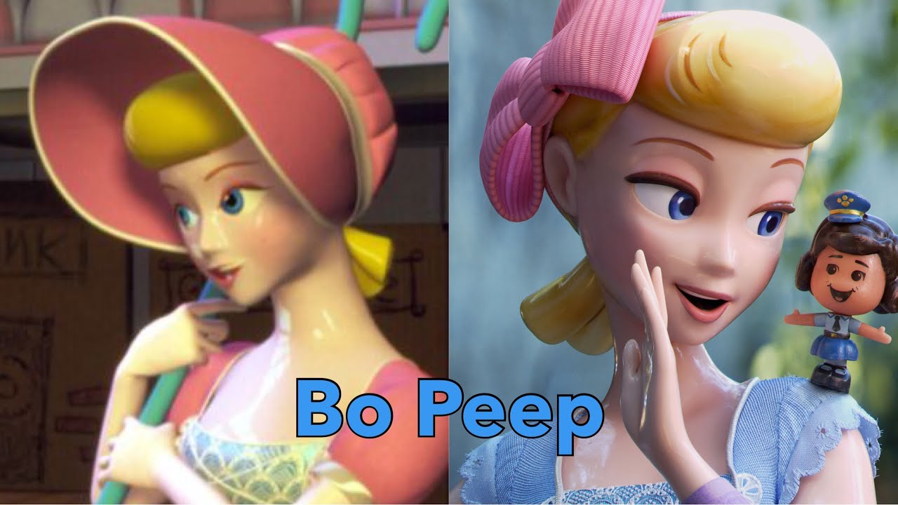 Bo Peep - Movie Evolution (1995 - 2019) Toy Story 4