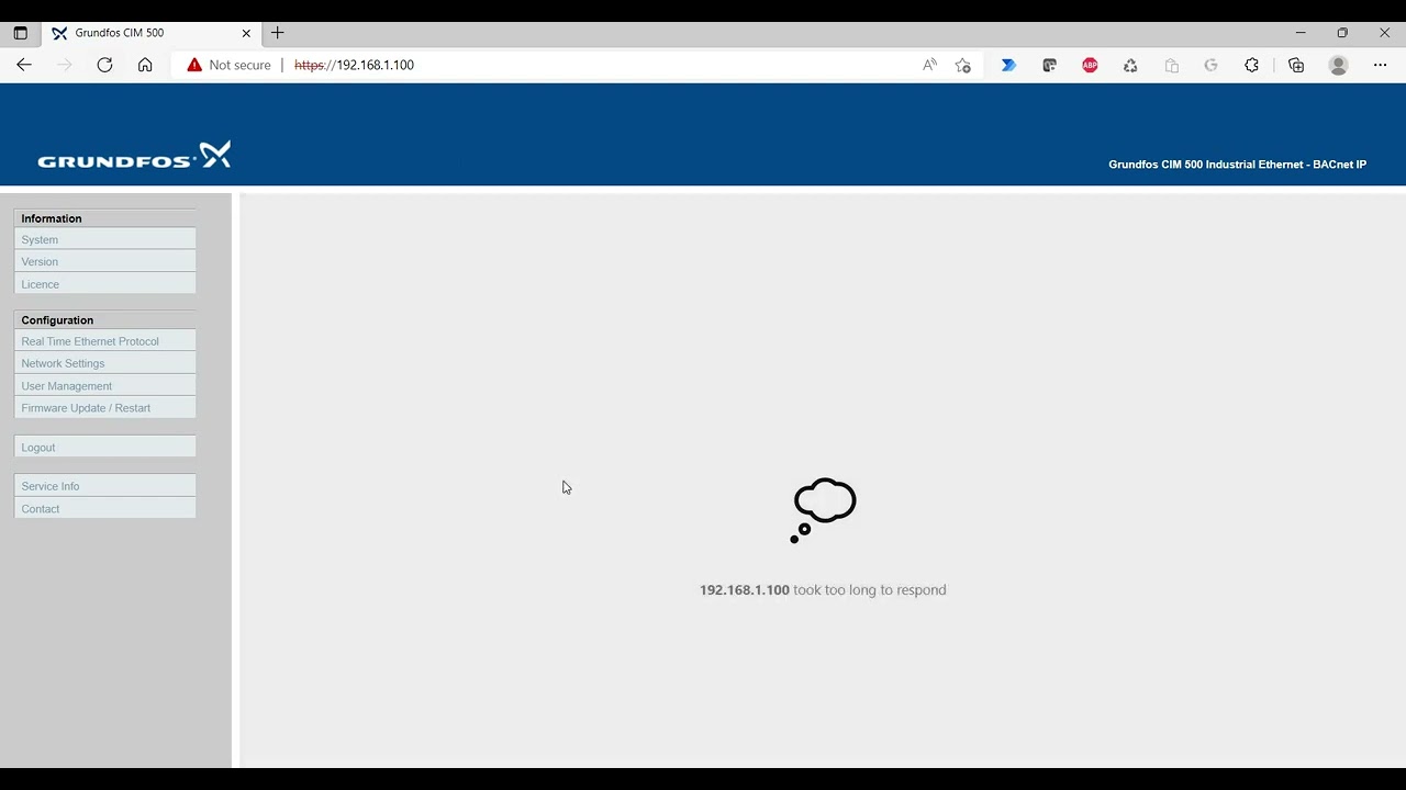 Magna3 BACnet IP Set up