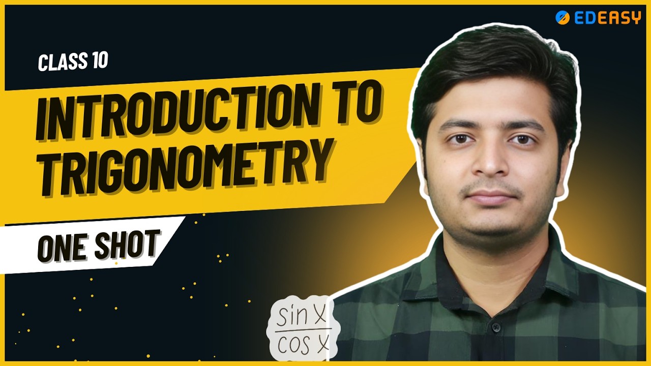 CBSE 10th ONE SHOT  MATHS TRIGONOMETRY