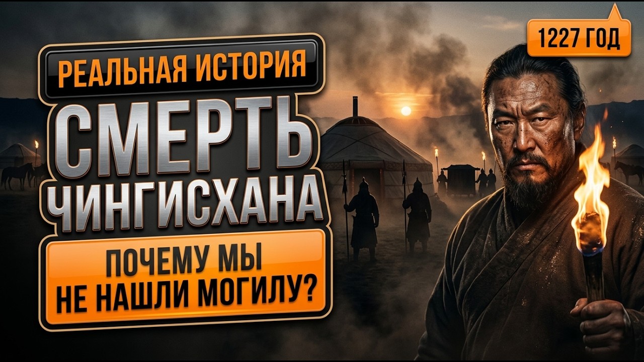 ПОСЛЕДНИЙ ДЕНЬ ЧИНГИСХАНА | ПОЧЕМУ мы НЕ нашли могилу? | Реальная история 1227