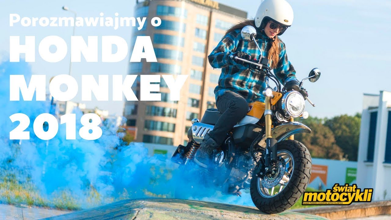 Honda Monkey 2018 - kr&oacute;tka historia modelu i wrażenia z jazdy