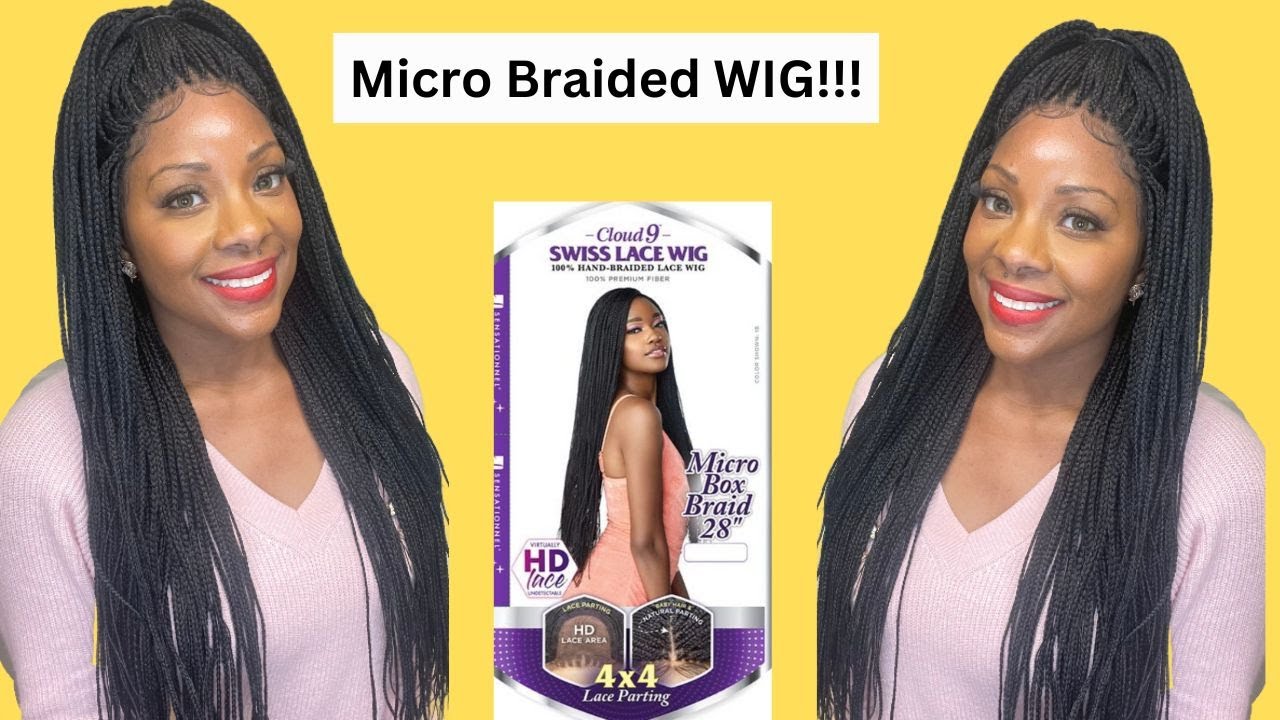 RATE THIS BRAIDED WIG || Sensationnel Cloud 9 Swiss Lace Braided Wig - Micro Box Braid 28