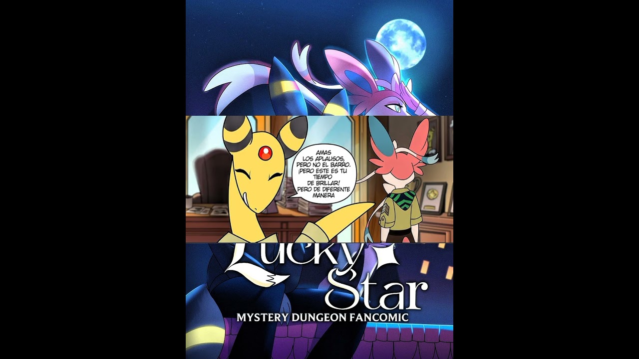 Lucky star mystery dungeon fancomic capitulo dos Nueva misión #parati #pokemon #viral #fyp #anime 