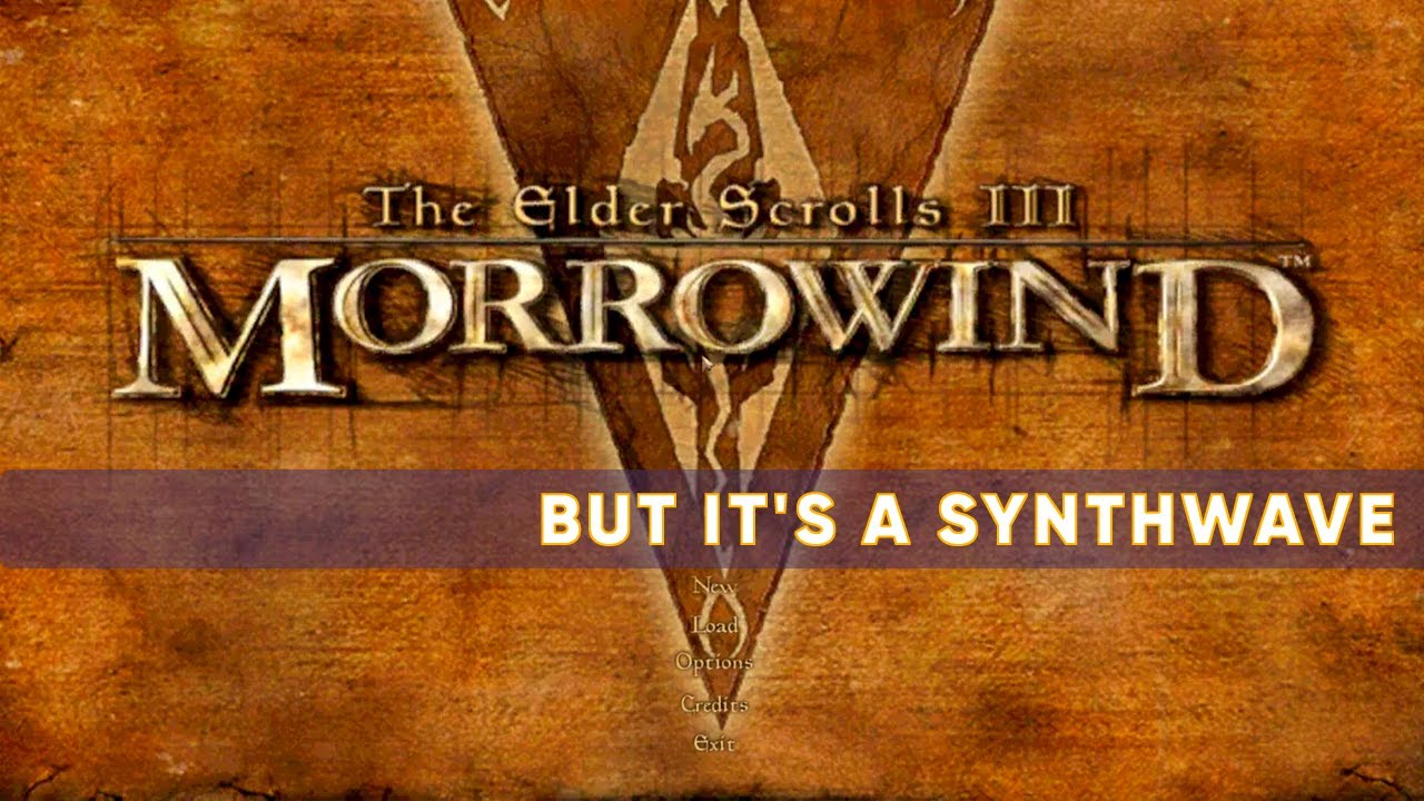 MORROWIND but it's a SYNTHWAVE (BeatBoyNinja Remix)