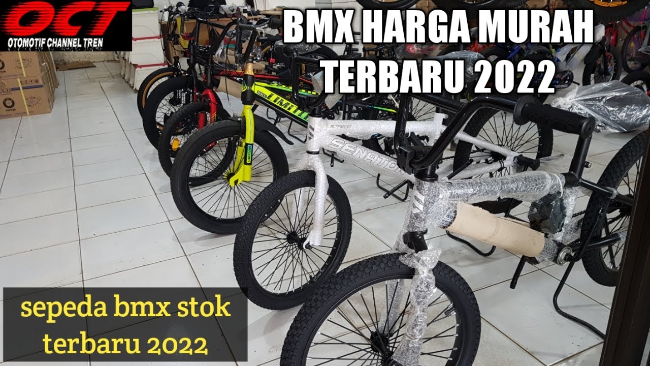 HARGA SEPEDA BMX STOK TERBARU DI ANEKA SEPEDA REVIEW 2022 | HARGA SEPEDA BMX TERBARU 202W
