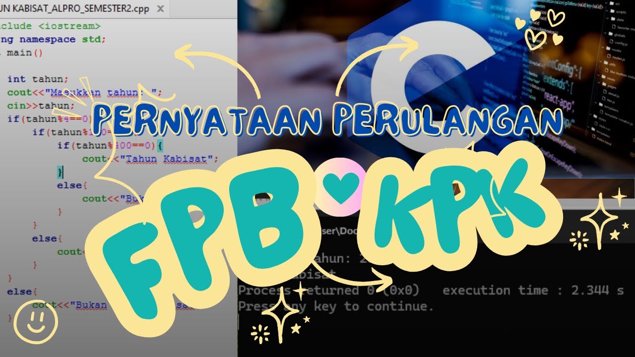 ALPRO 2026 | Fariha Siti Azzahra (08011182530001 | Program C++ FPB & KPK