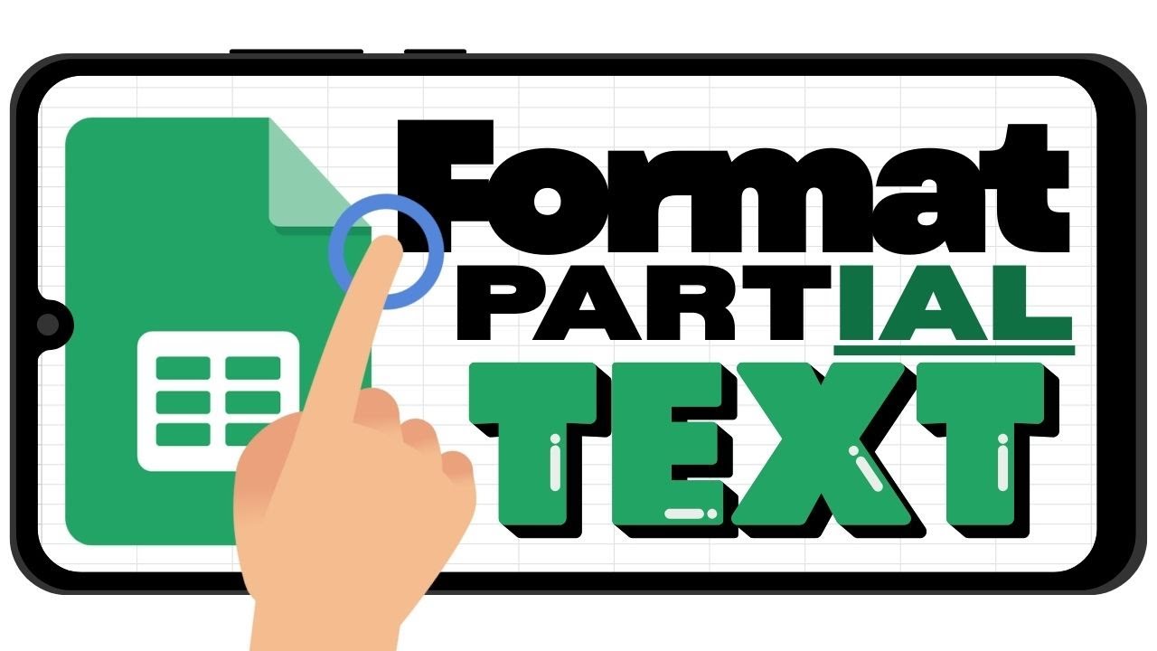 Как отформатировать часть текста в ячейке (Google Sheets Mobile)