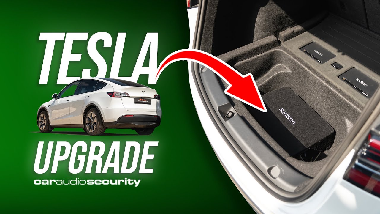 Improving TESLA's Audio with AUDISON VOCE II Install | Car Audio & Security
