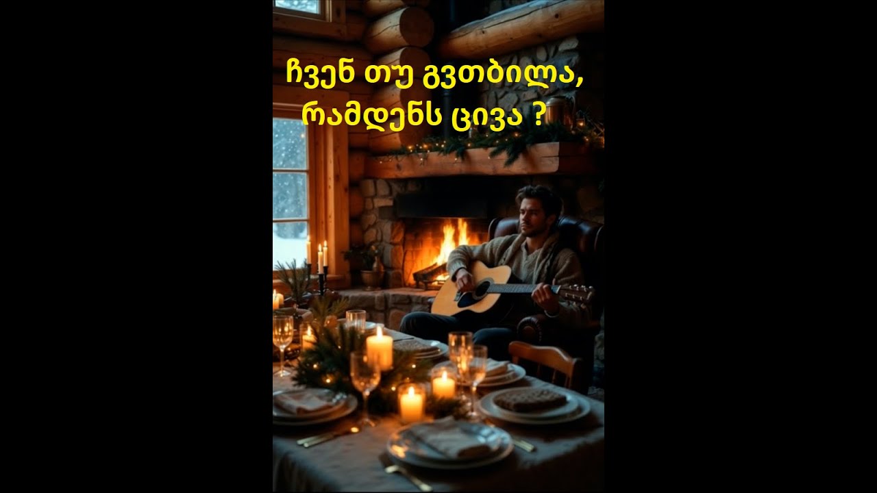ჩვენ რომ გვთბილა რამდენს ცივა ტექსტის ავტორი კახა რაფავა მუსიკა და ხმა ხელოვნური ინტელექტის