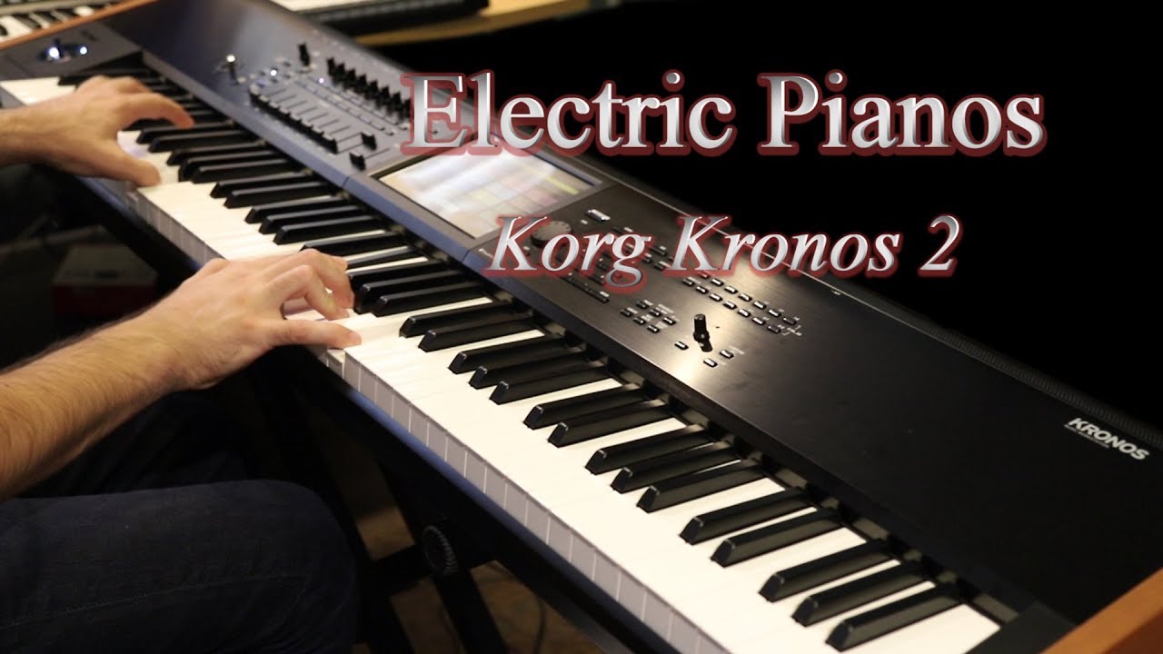 Korg Kronos 2 - Factory Electric Pianos